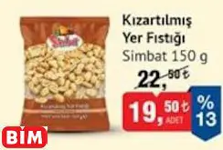 SİMBAT KIZARTILMIŞ  YER FISTIĞI